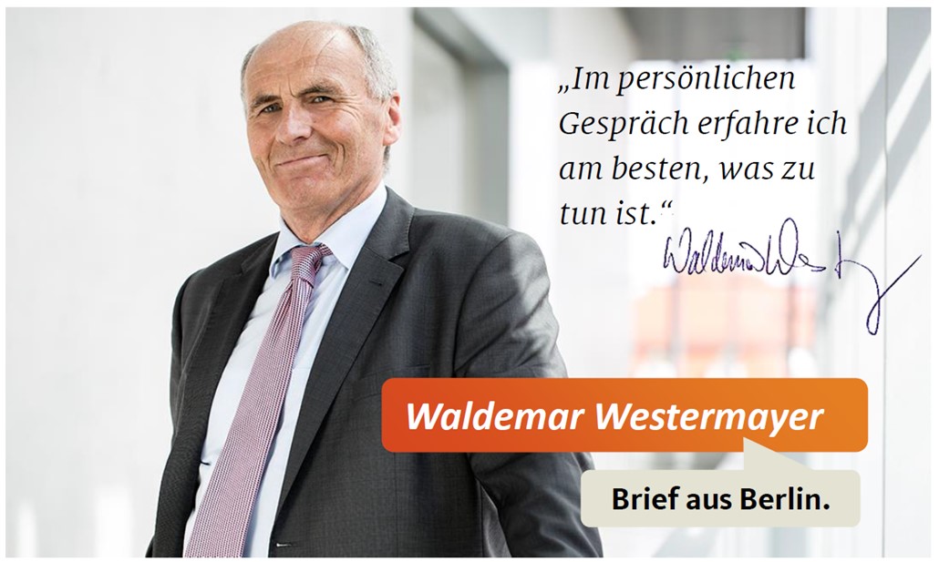 Der aktuelle Brief aus Berlin: Griechenland, Bundeshaushalt 2016 und Einladung zum Tag der offenen Tür im Bundestag