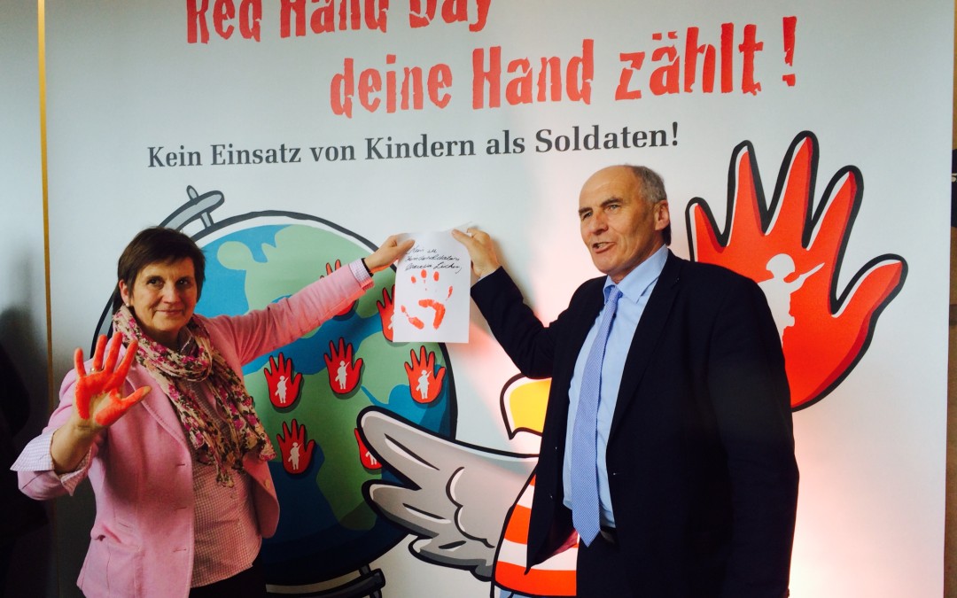 Red Hand Day – kein Einsatz von Kindersoldaten