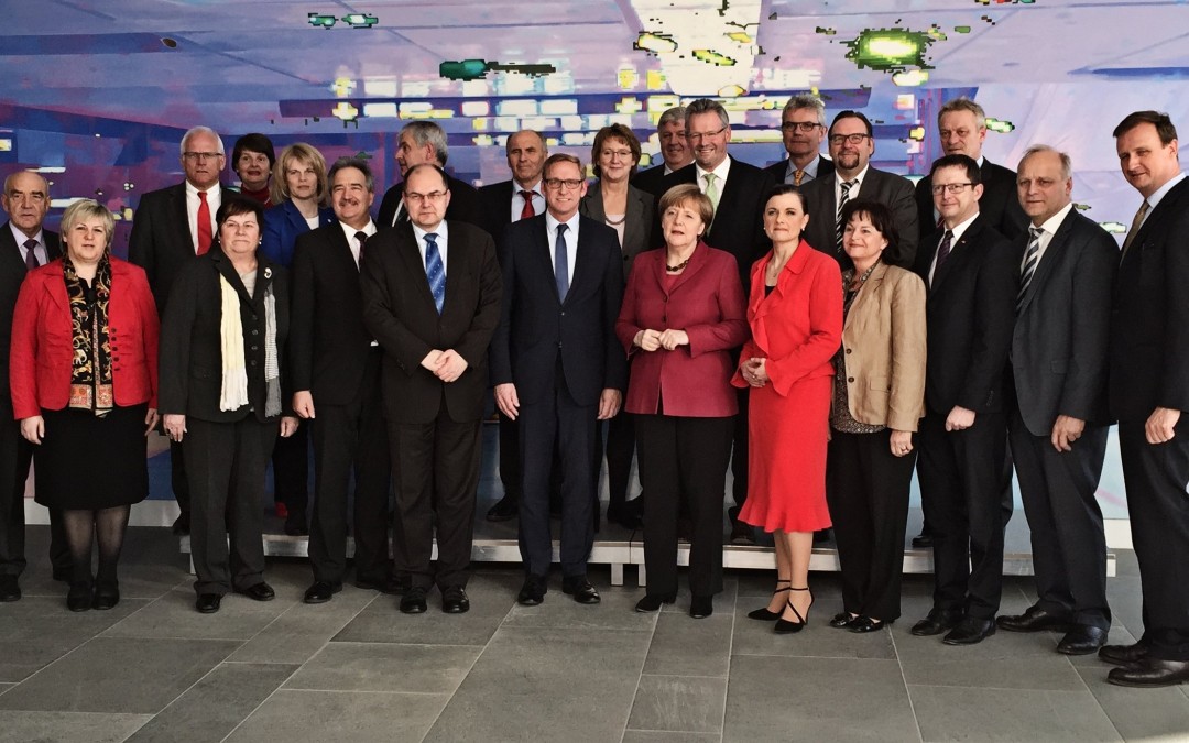 Gespräch mit der Bundeskanzlerin Dr. Angela Merkel zu aktuellen Fragen der Landwirtschafts- und Ernährungspolitik