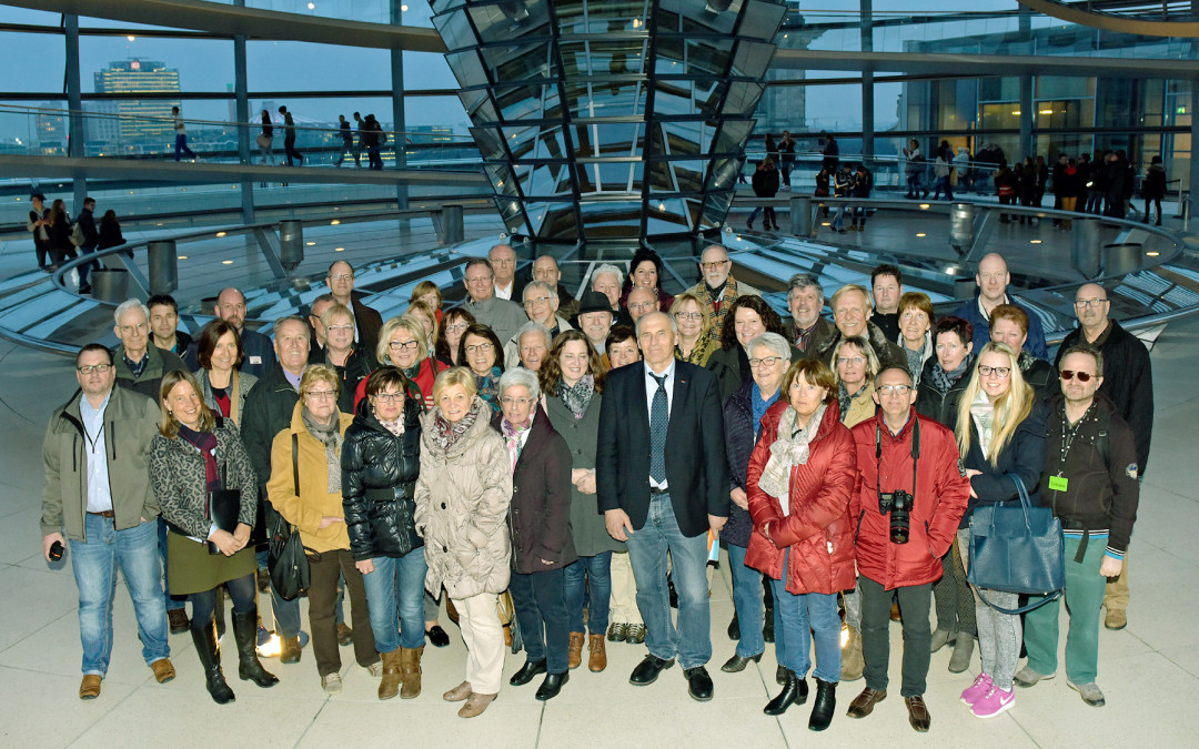 Reisegruppe aus dem Wahlkreis Ravensburg zu Besuch in Berlin