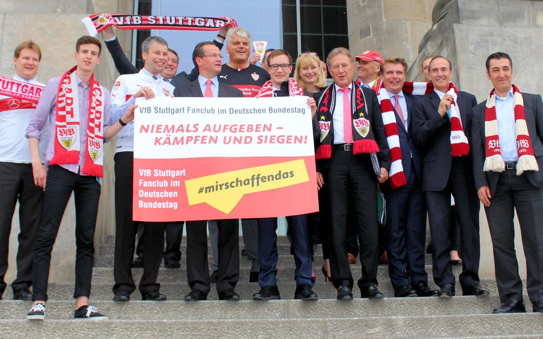 Waldemar Westermayer unterstützt VfB im Bundestag