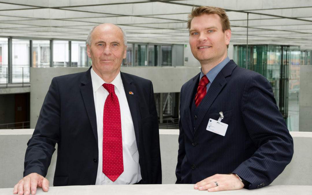 Junger Unternehmer zu Gast im Bundestag: Waldemar Westermayer nimmt an Projekt der Wirtschaftsjunioren teil