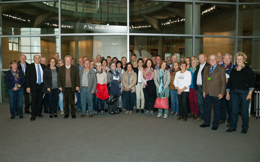Reisegruppe aus dem Wahlkreis zu Gast im Bundestag